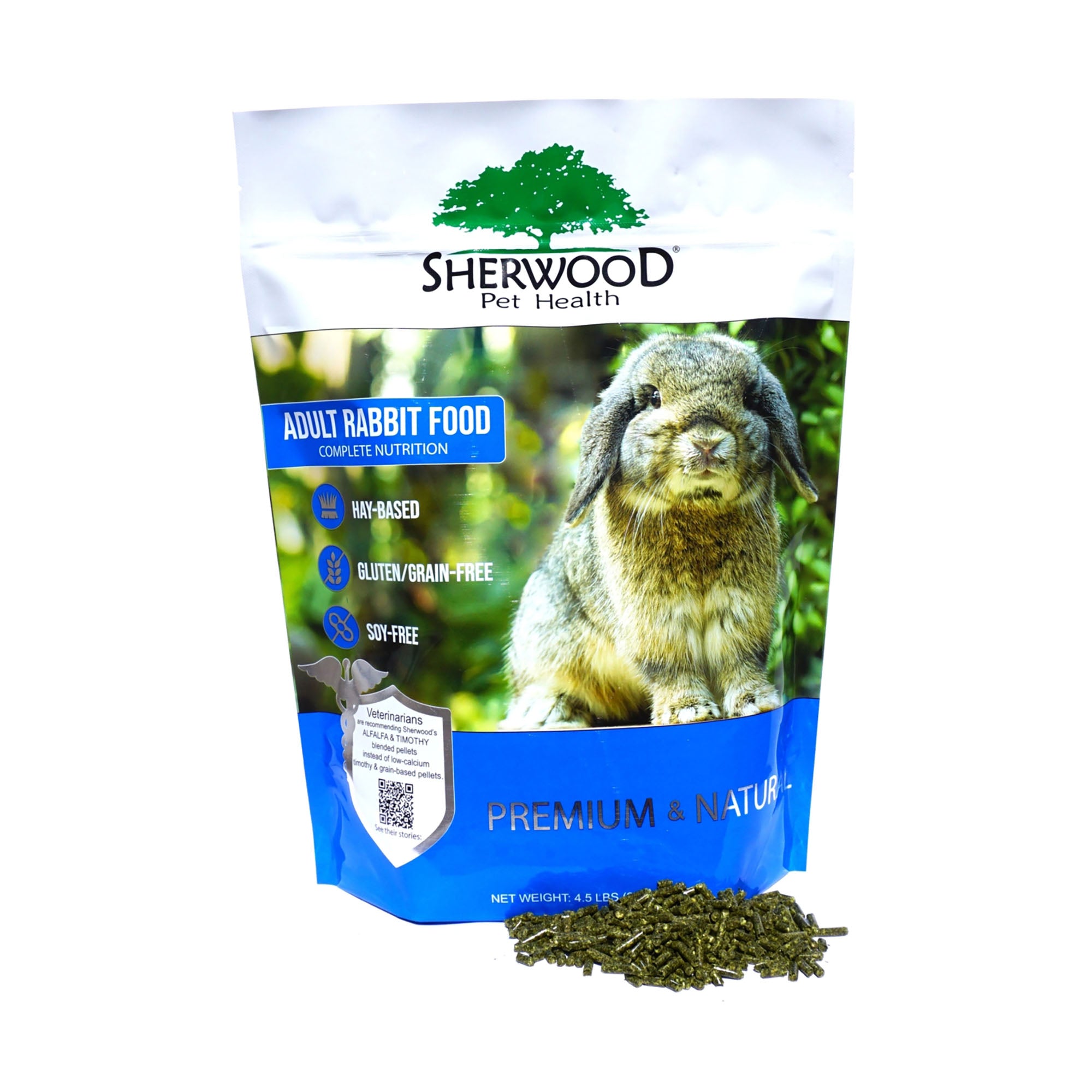 Sherwood Adult Rabbit Food Blended Pellet