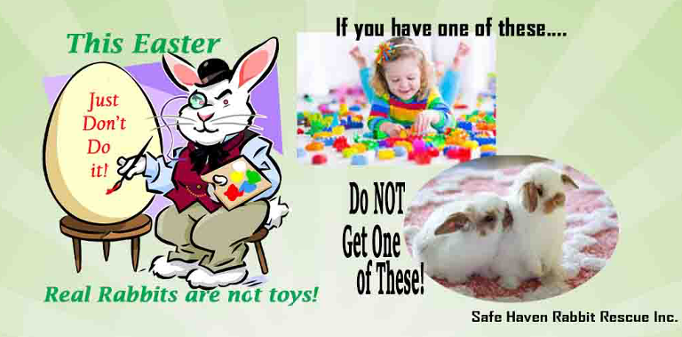 Rescue animals Easter banner