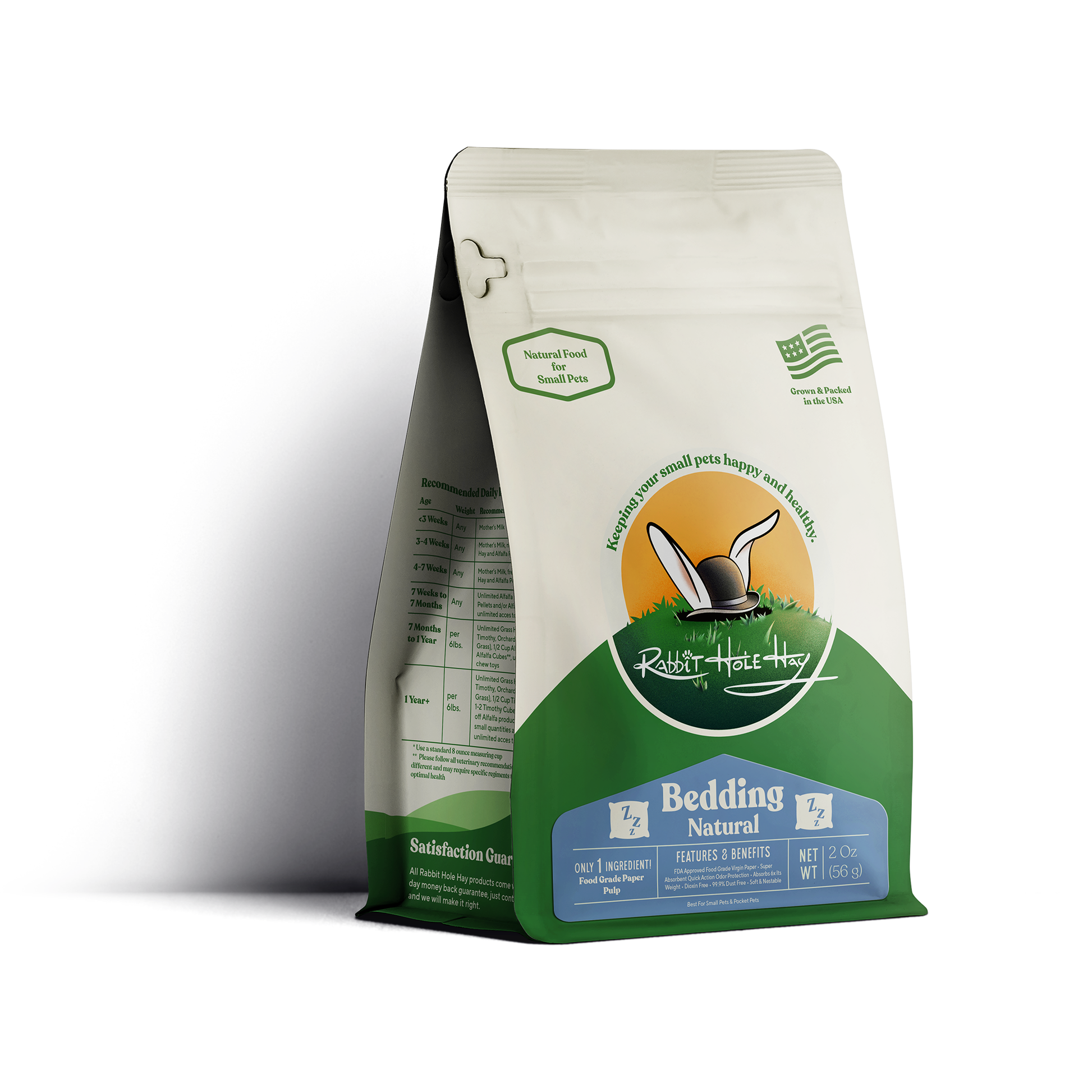 Ultra Premium Food Grade Natural Bedding - 2oz