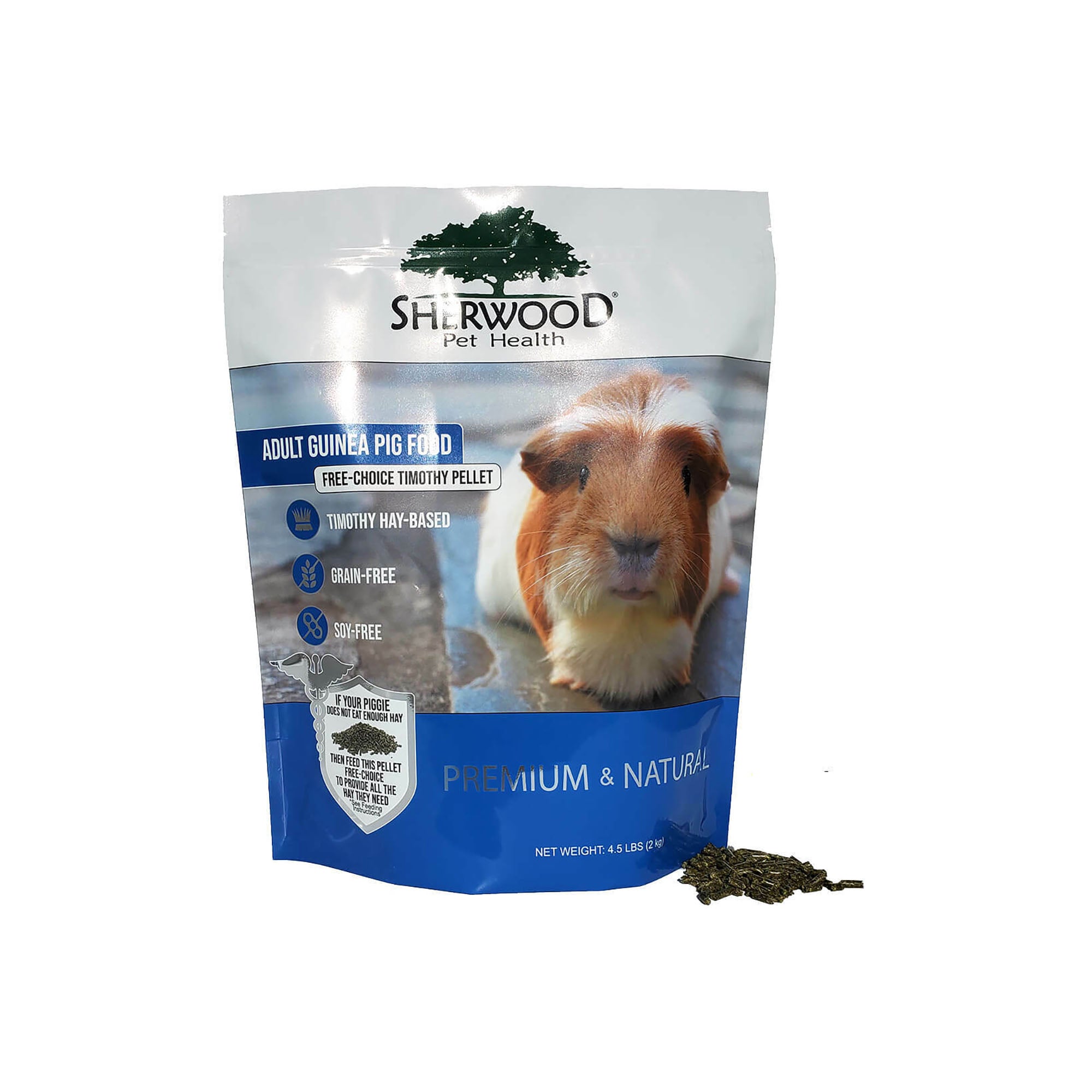 Sherwood - Adult Guinea Pig Food - Free Choice Timothy Pellet