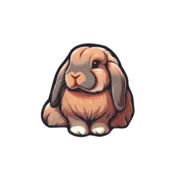 Lop-Eared Charmer Sticker