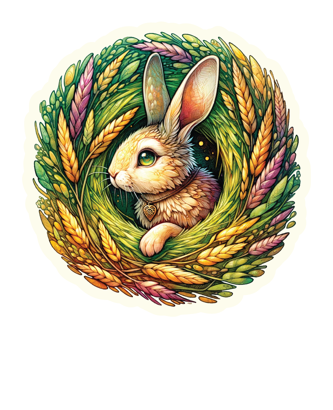 Harvest Haven Rabbit Sticker