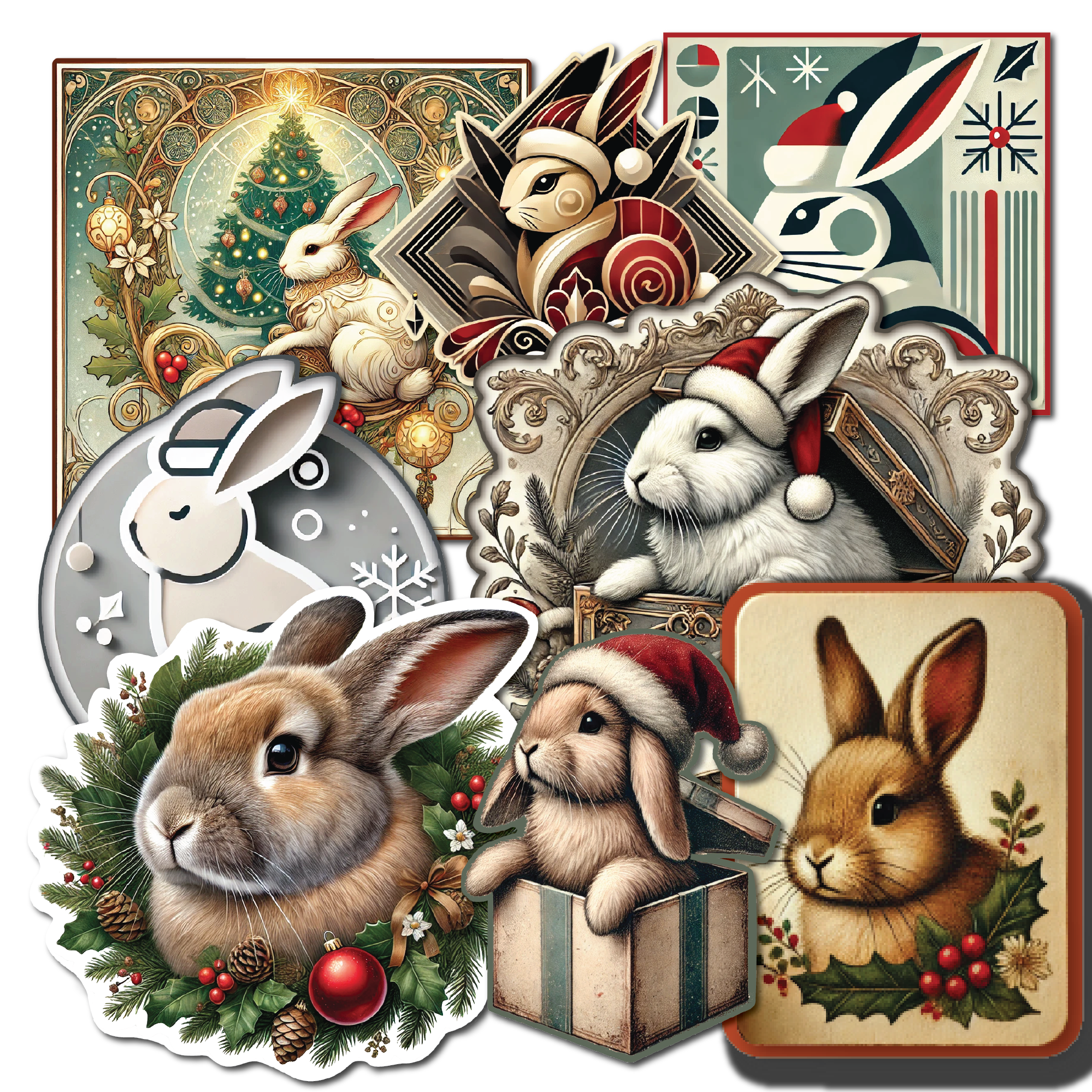 Timeless Holiday Rabbit Collection